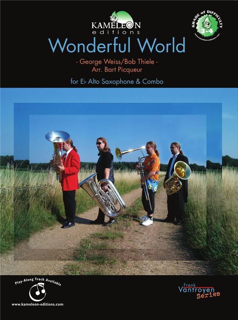 Louis Armstrong: Wonderful World: (Arr. Bart Picqueur): Saxophone Alto et Accomp.