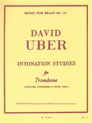David Uber: Intonations studies: Solo pourTrombone