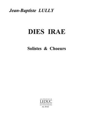 Jean-Baptiste Lully: Dies Irae: Chœur Mixte et Accomp.