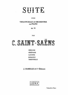 Camille Saint-Saëns: Suite Op. 16 -Violoncelle et Orch: Violoncelle et Accomp.