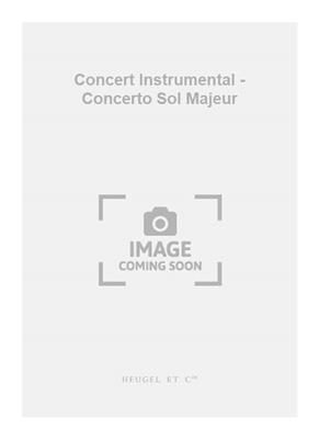 Georg Philipp Telemann: Concert Instrumental - Concerto Sol Majeur: Violons (Ensemble)