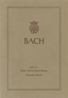 Johann Sebastian Bach: First Part of the Clavier Übung: Autres Cordes Pincées
