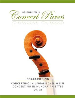 Oscar Rieding: Concertino A Op.21: Violon et Accomp.