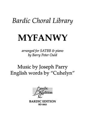 Joseph Parry: Myfanwy: (Arr. Barry Peter Ould): Chœur Mixte et Piano/Orgue