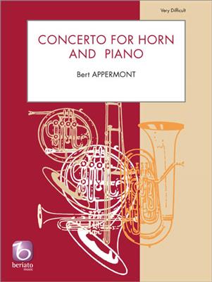 Bert Appermont: Concerto for Horn and Piano: Cor Français et Accomp.