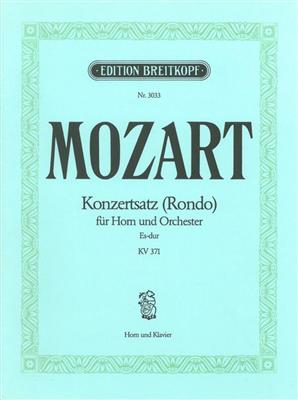 Wolfgang Amadeus Mozart: Rondo Es Kv371: Cor Français et Accomp.