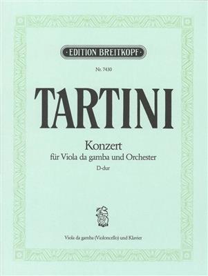 Giuseppe Tartini: Concert D Viola Da Gamba: Violoncelle et Accomp.
