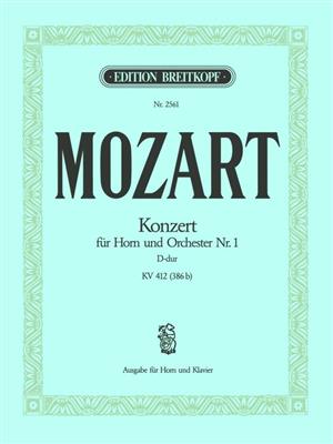 Wolfgang Amadeus Mozart: Konzert für Horn und Orchester D-DurKV 412 (386 b): Cor Français et Accomp.