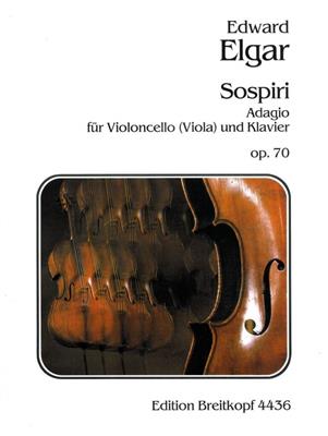 Edward Elgar: Sospiri Op. 70: Violoncelle et Accomp.