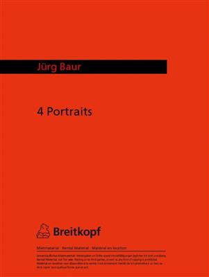 Jürg Baur: Vier Portraits: Violoncelle et Accomp.