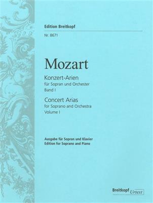 Wolfgang Amadeus Mozart: Konzertarien für Sopran Bd.I: Chant et Piano
