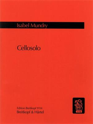 Isabel Mundry: Cellosolo: Solo pour Violoncelle
