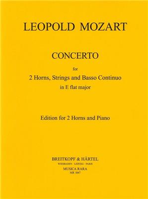 Leopold Mozart: Concerto in Es für 2 Hörner: Duo pour Cors Français