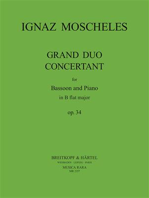 Ignaz Moscheles: Grand Duo Concertant op. 34: Basson et Accomp.
