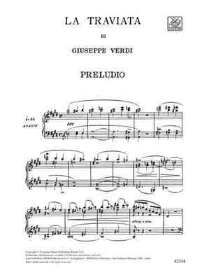 Giuseppe Verdi: La Traviata: Chant et Piano
