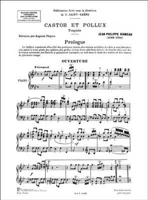 Jean-Philippe Rameau: Castor-Pollux Cht-Piano: Chant et Piano