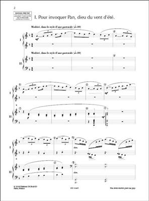 Claude Debussy: 6 Épigraphes Antiques Pour Piano A Quatre Mains: Piano Quatre Mains