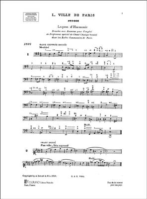 Lecons D'Harmonie, Edition A, Basse Et Chants