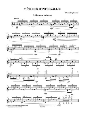 7 Études D'Intervalles