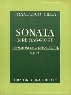 Francesco Cilea: Sonata In Re Maggiore Op 38: Violoncelle et Accomp.
