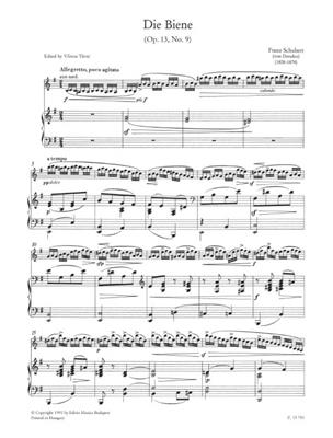 Franz Schubert: Die Biene op. 13, No. 9: Violon et Accomp.