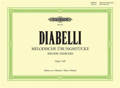 Anton Diabelli: Melodische Ubungsstucke Op.149: Piano Quatre Mains