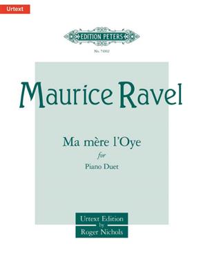 Maurice Ravel: Ma Mère L'Oye For Piano Duet: Piano Quatre Mains