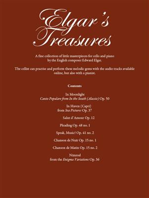 Elgar's Treasures: Violoncelle et Accomp.