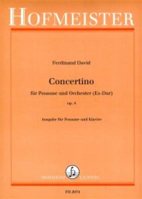 Ferdinand David: Concertino Es-Dur für Posaune und Orchester op. 4: Trombone et Accomp.