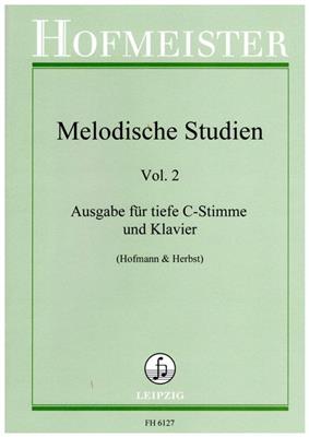 Melodische Studien, Vol. 2: (Arr. Hofmann): Trombone et Accomp.