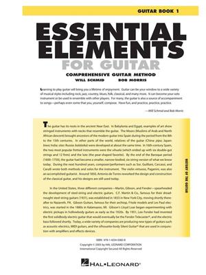 Essential Elements for Guitar - Book 1: Solo pour Guitare