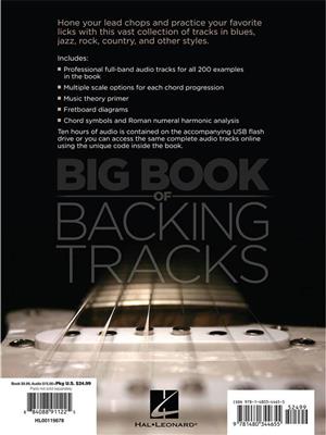 Big Book of Backing Tracks: Solo pour Guitare