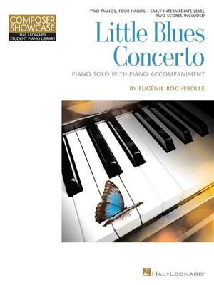 Eugénie Rocherolle: Little Blues Concerto: Piano Quatre Mains