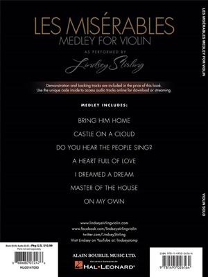 Lindsey Stirling: Les Miserables (Medley for Violin Solo): Solo pour Violons