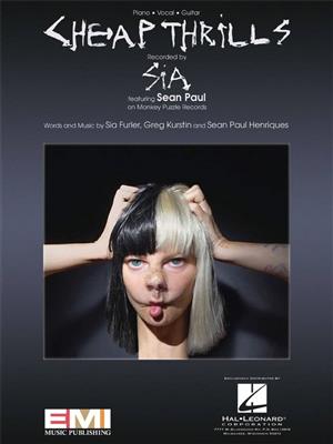 Sia: Cheap Thrills: Piano, Voix & Guitare