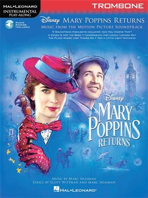 Marc Shaiman: Mary Poppins Returns for Trombone: Solo pourTrombone