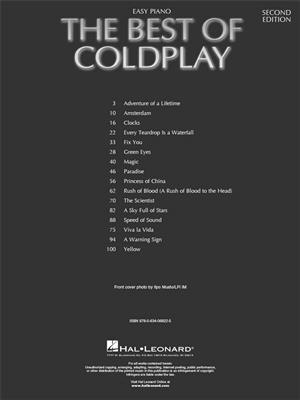Coldplay: The Best of Coldplay for easy piano: Piano Facile