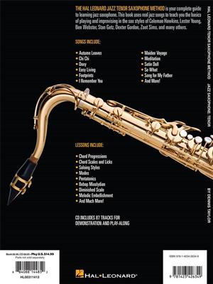 Hal Leonard Tenor Saxophone Method