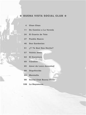 Buena Vista Social Club: Piano, Voix & Guitare