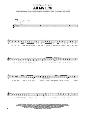 Foo Fighters: Foo Fighters - Bass Tab Collection: Solo pour Guitare Basse