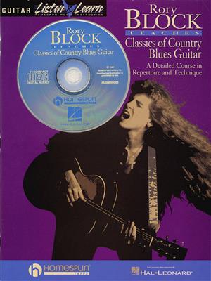 R. Block Teaches Classics of Country Blues Guitar: Solo pour Guitare