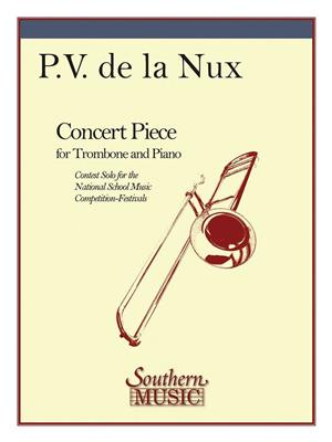 Paul Veronge de la Nux: Concert Piece: Trombone et Accomp.