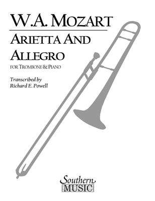 Wolfgang Amadeus Mozart: Arietta And Allegro, K109B/8 K3: (Arr. Richard Powell): Trombone et Accomp.