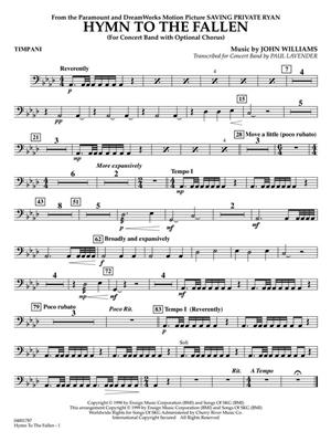 John Williams: Hymn to the Fallen (from Saving Private Ryan): (Arr. Paul Lavender): Orchestre d'Harmonie et Voix