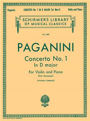 Niccolò Paganini: Violin Concerto No.1 In D First Movement: Violon et Accomp.