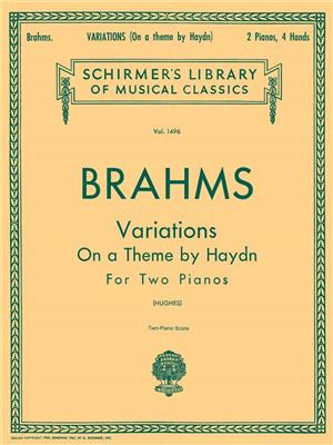 Johannes Brahms: Variations on a Theme by Haydn, Op. 56b: Piano Quatre Mains