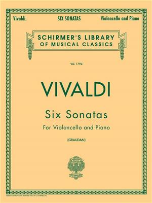 Antonio Vivaldi: Schirmer Library of Classics Volume 1794: Violoncelle et Accomp.