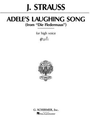 Johann Strauss: Adele's Laughing Song in G: Chant et Piano