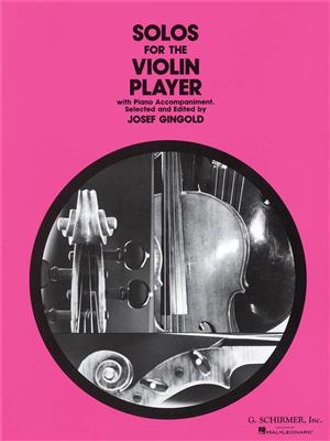 Solos for the Violin Player: Violon et Accomp.
