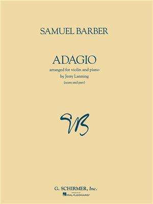 Samuel Barber: Adagio For Strings Opus 11: Violon et Accomp.